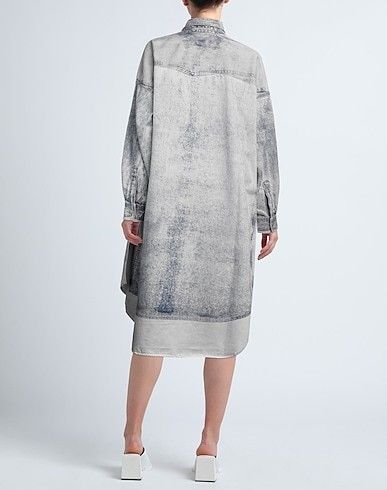 DIESEL ディーゼル ロゴ デニム シャツ ワンピース 関税送料込 DIESEL☆ロゴ デニム シャツ ワンピース♪【送料込】 (DIESEL