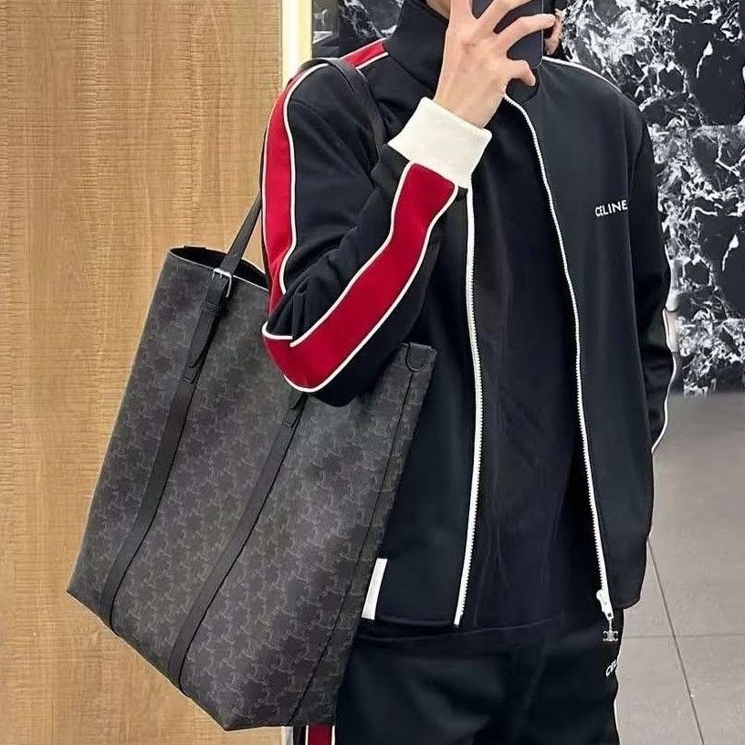 カタログギフトも！ CELINE】セリーヌ バックル付きカバ バッグ (CELINE/トート バッグ