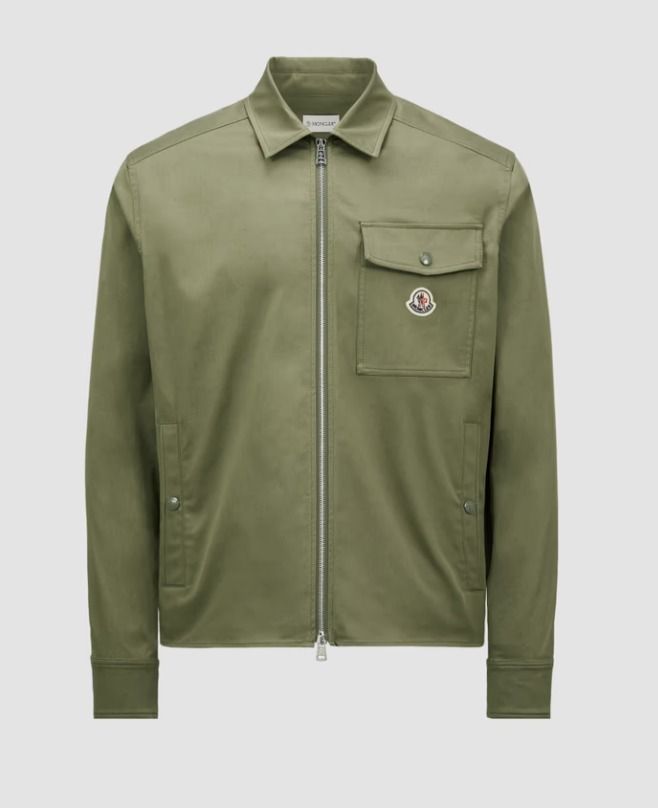 MONCLER 】モンクレール コットンギャバジンシャツジャケット