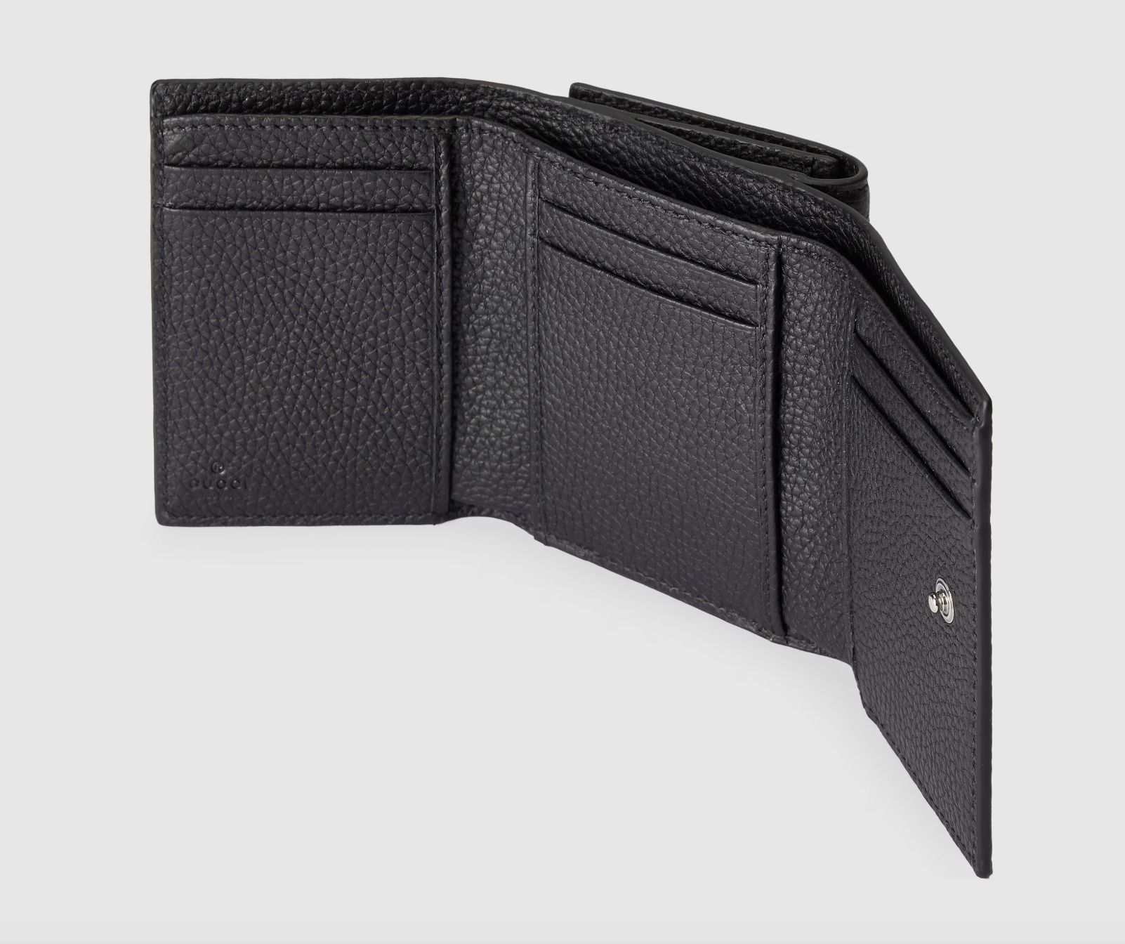 激安！特価品 ギフト♪【国内発送☆GUCCI】GUCCI ロゴ 三つ折りウォレット 小物