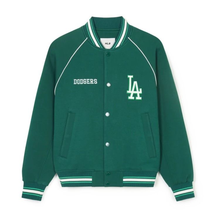 ★韓国の人気★【MLB】★Jersey Basic Raglan Varsity Jacke.t★ ☆韓国の人気☆【MLB】☆Jersey Basic Raglan Varsity Jacke.t