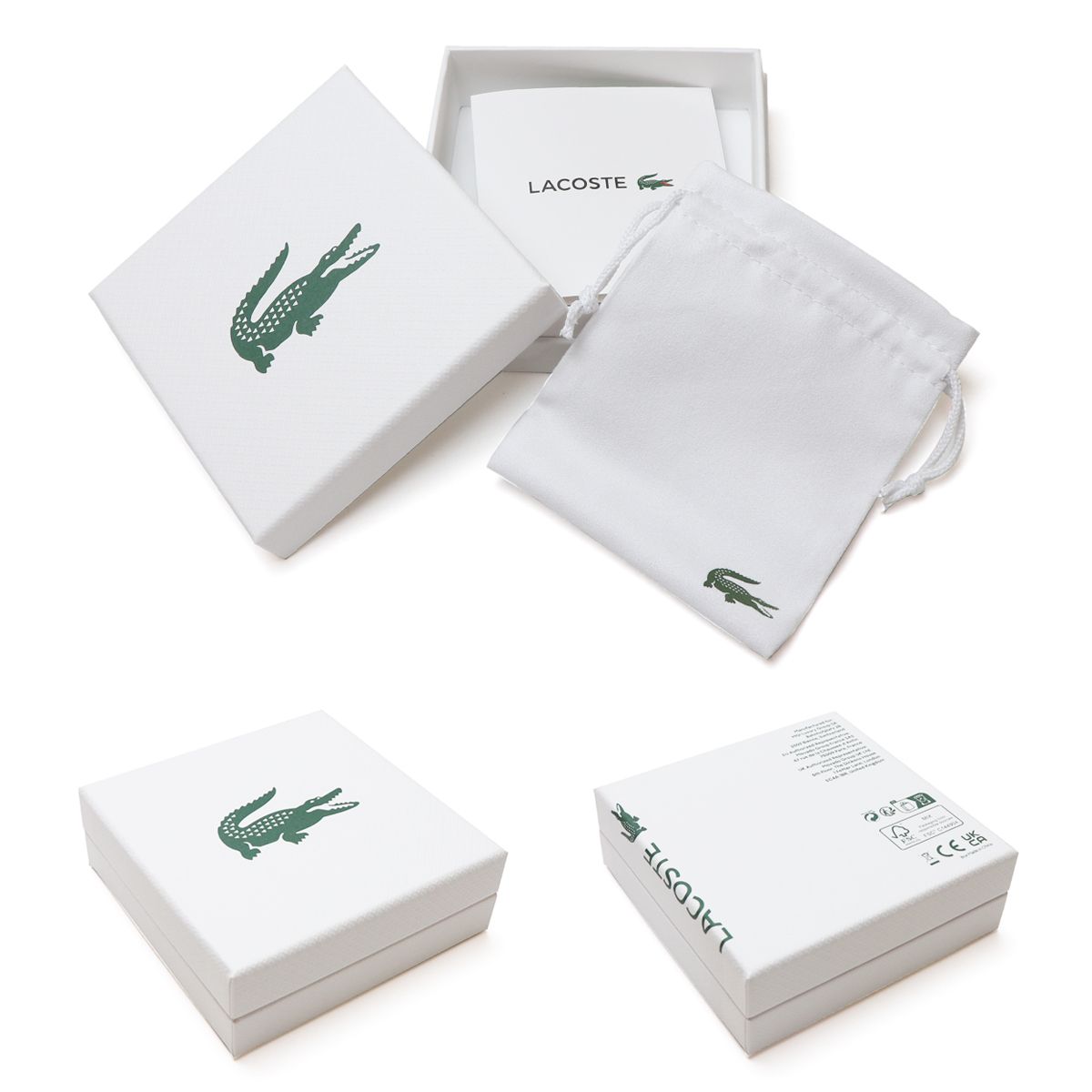 ラコステ LACOSTE ネックレス 2040080 ブラック ワニ メンズ ラコステ LACOSTE ネックレス 2040080 ブラック ワニ メンズ