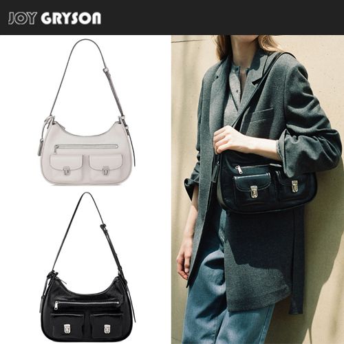 贈り物 ☆23-24FW新作☆JOY GRYSON☆MANHATTAN POCKET HOBO BAG (JOY バッグ