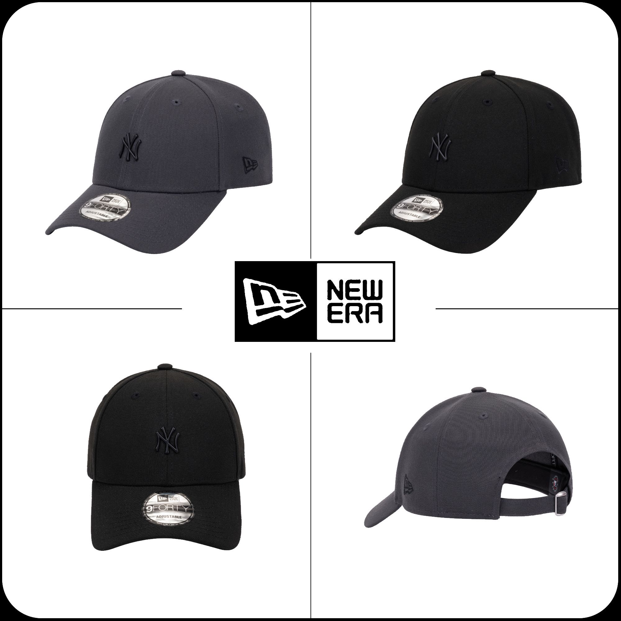New Era]☆MLB NY BLACK MINI METAL BALL CAP (New Era/キャップ