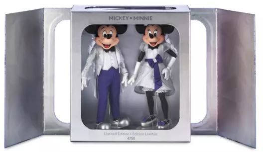 Disney100周年限定版ミッキー☆ミニーマウス Dollプラチナセット