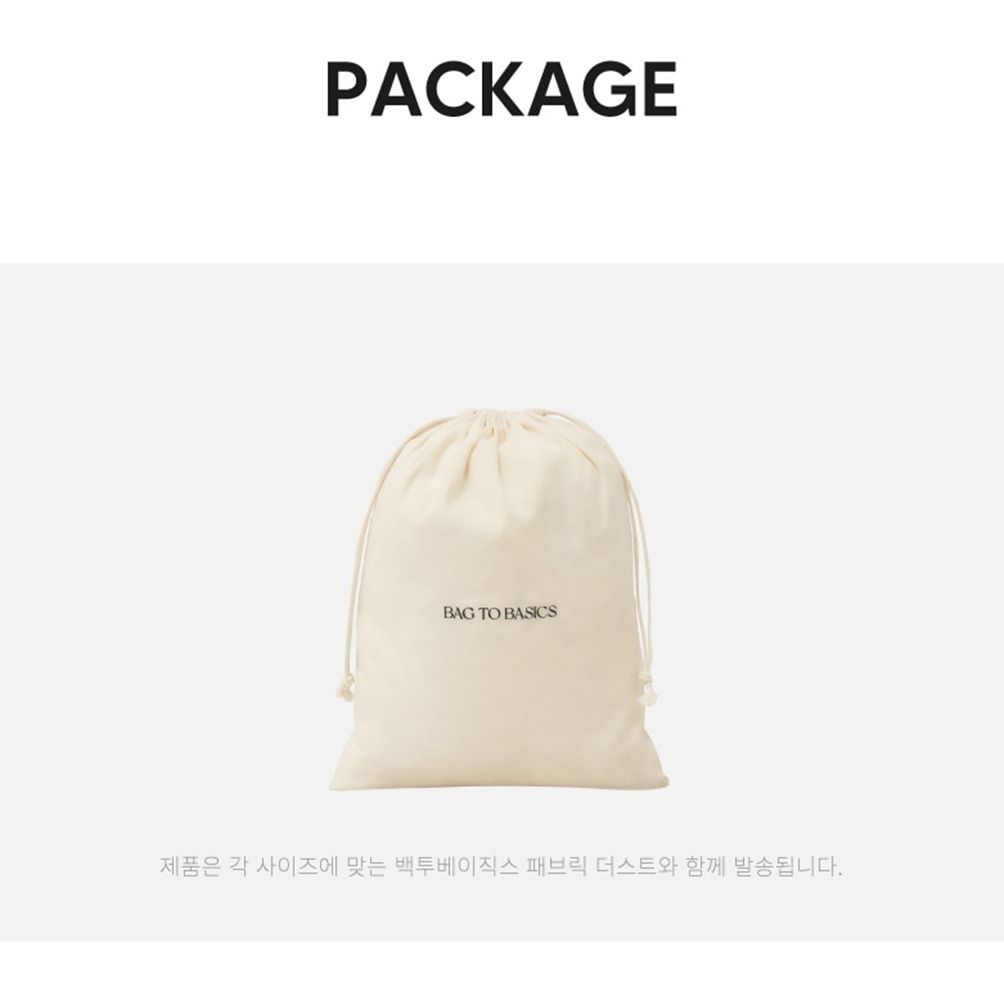 BAG TO BASICS] Mignon Backpack _ BLACK (バックパック