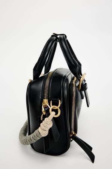 国内発送】*ZARA* ザラ ロープストラップ ボストンバッグ (ZARA 国内発送】*ZARA* ザラ ロープストラップ ボストンバッグ (ZARA