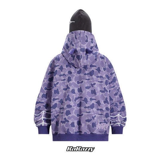◆PURPLE BRAND◆フェード カモ フーディー 送料込 WOKE EDGE / Faded Embroidery Zip Up Hoodie – ROOP TOKYO