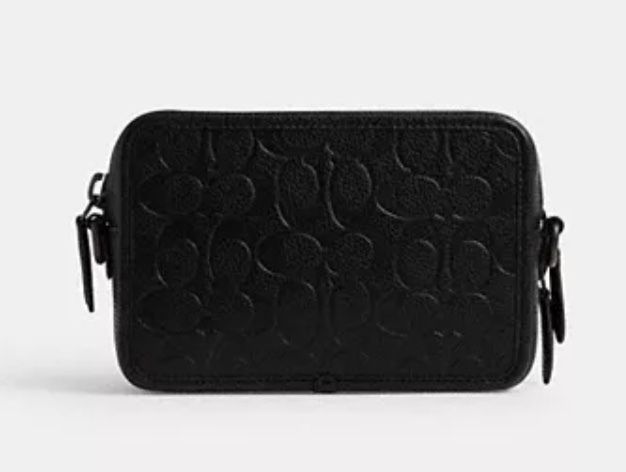 COACH] レザー チャーター クロスボディ シグネチャー (Coach