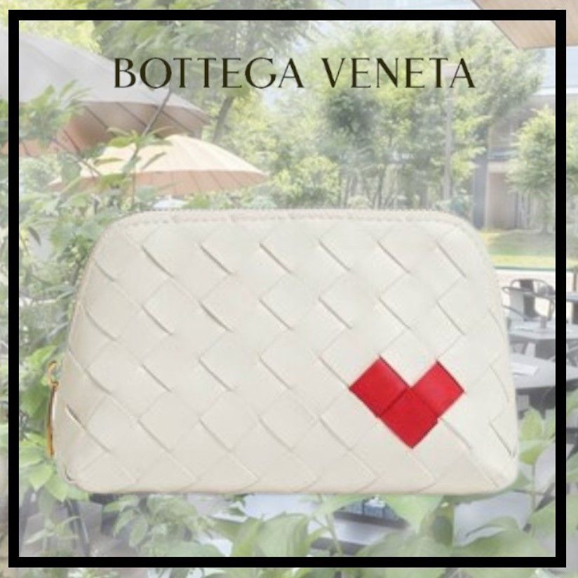 BOTTEGA VENETA 【新作】 イントレチャート ビューティーポーチ BOTTEGA VENETA 【新作】イントレチャート ビューティーポーチ