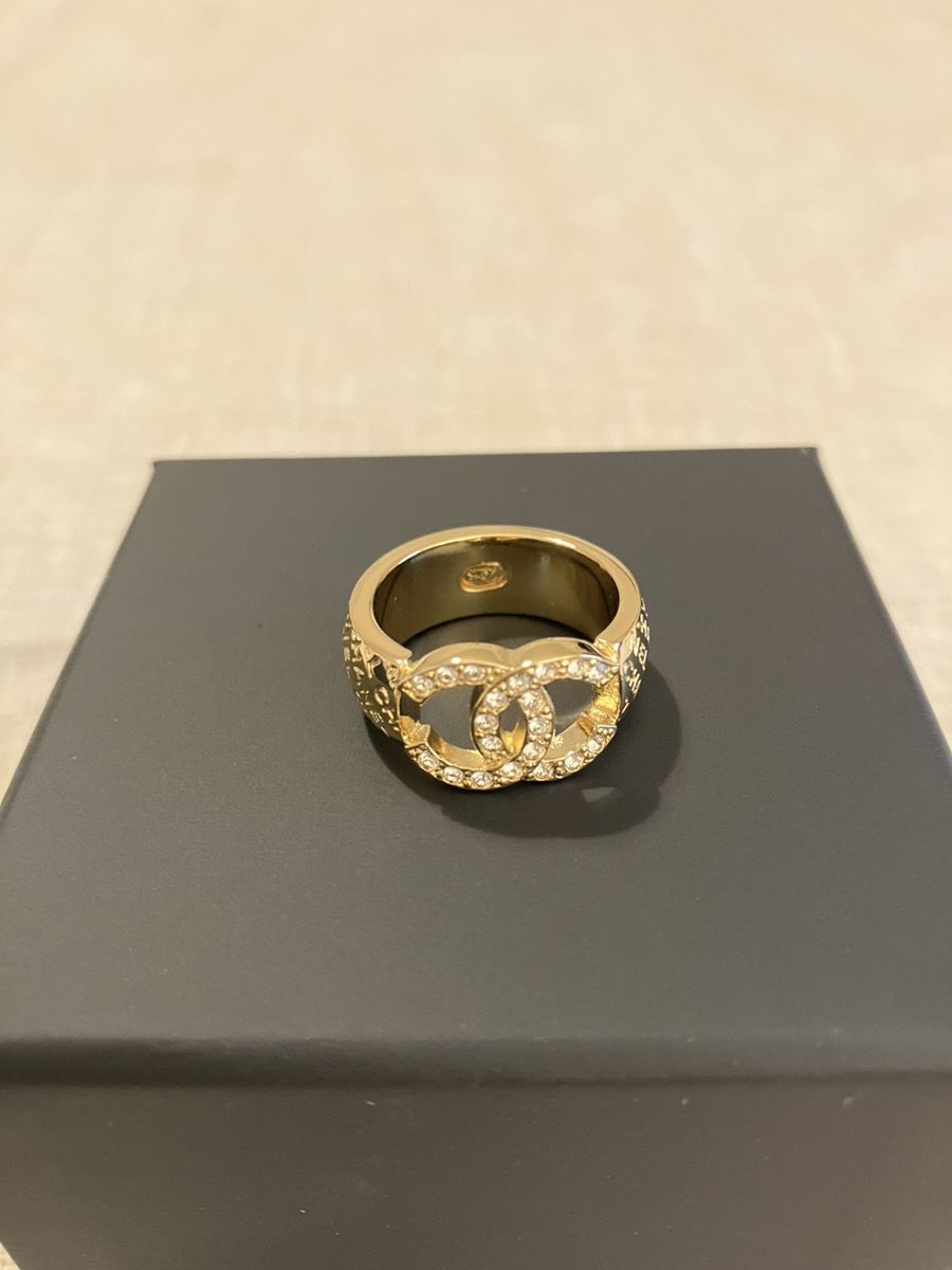 【エレガント♪】CHANEL CCマークリング 24P☆新作♪エレガント】 CHANEL CCマーク リング GOLD (CHANEL