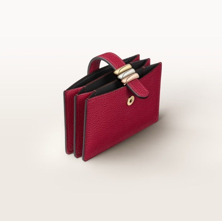 【Cartier】ギフトに★トリニティ アコーディオン カードケース 国内発送☆Cartier】アコーディオンカードホルダー トリニティ