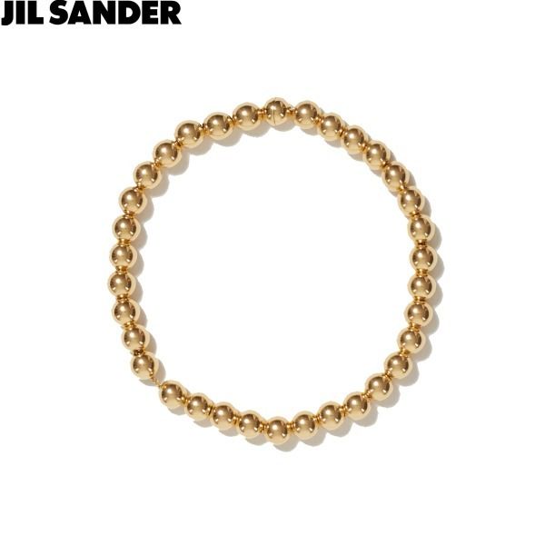 Jil Sander ジルサンダー ボールチェーンネックレス ゴールド (Jil ...