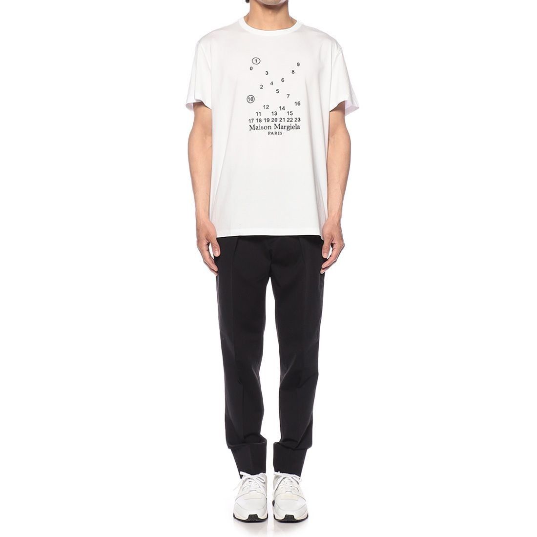 MM6 Maison Margiela】ナンバー ロゴ Tシャツ＊国内配送 (MM6