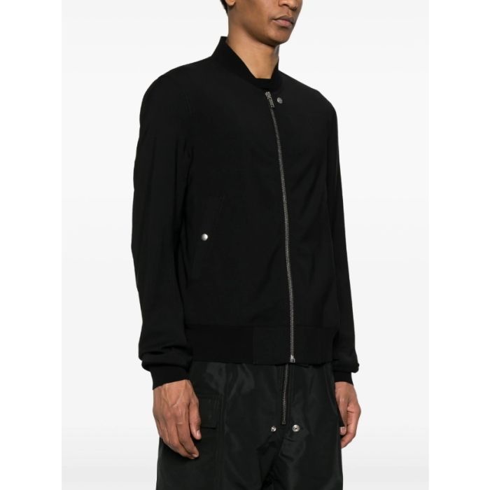 Rick Owens】Crepe ウール ボンバージャケット (RICK OWENS