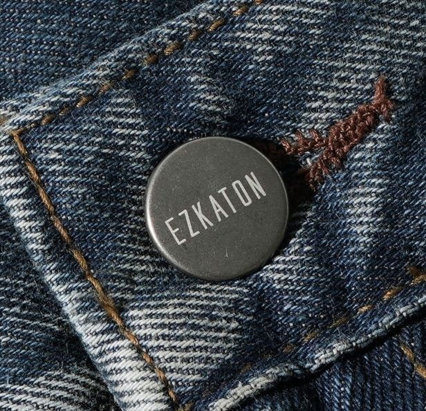 EZKATON】☆男女兼用☆ブラシ デニムパンツ (EZKATON/デニム