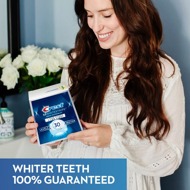 【Crest】3Dホワイトストリップ1時間エクスプレス＋LEDライト Amazon.com: Crest 3DWhitestrips 1 Hour Express + LED Light