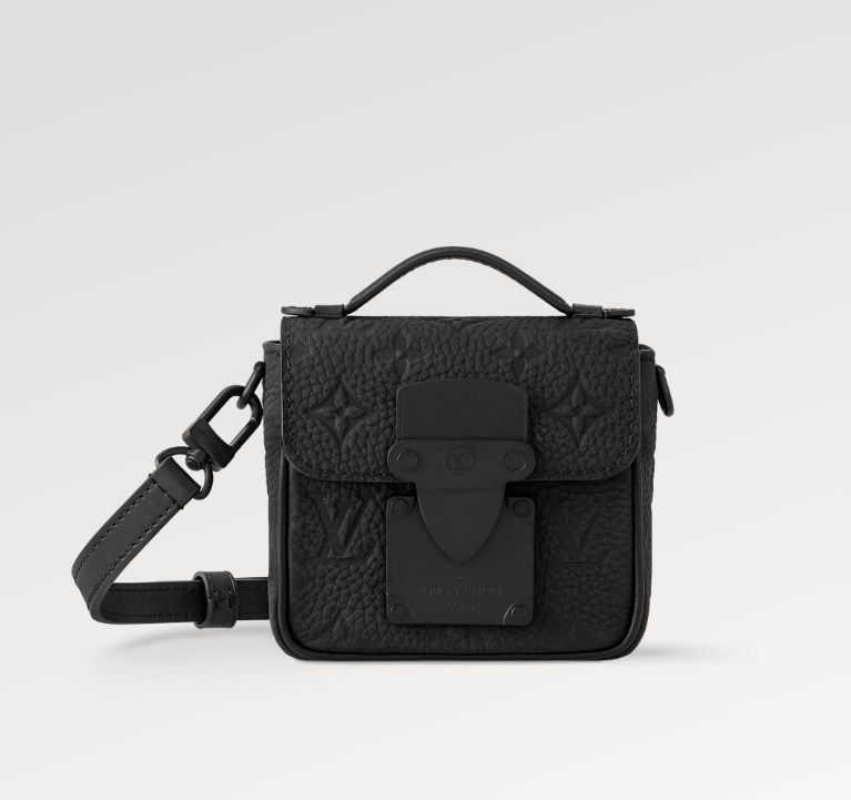Louis Vuitton【ピコ・Sロック】エレガントな ショルダーバッグ 希少 ヴィトン ピコ Sロック ミニ ショルダーバッグ 白 黒