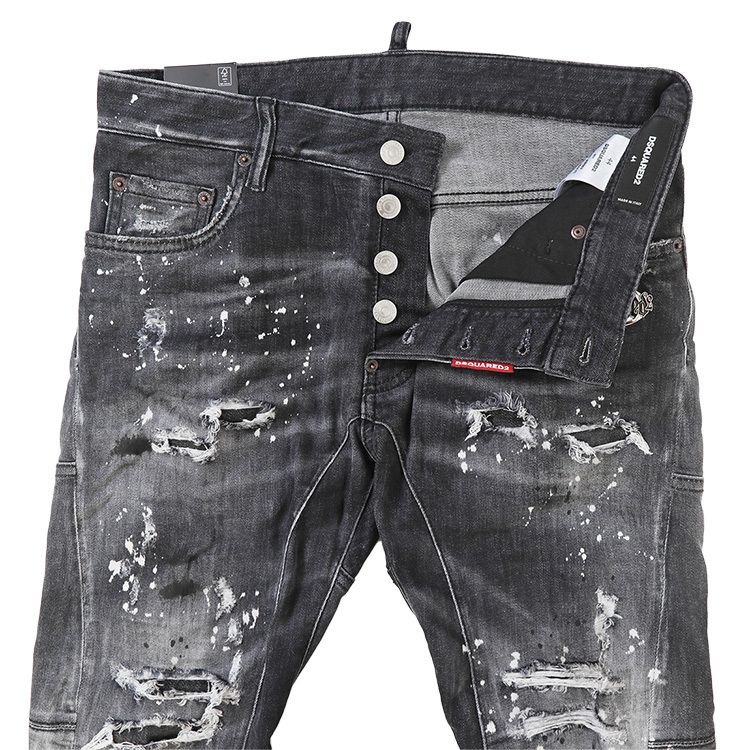 D2 バイカージーンズ TIDY BIKER JEANS S74LB1431-S30503-900 (D