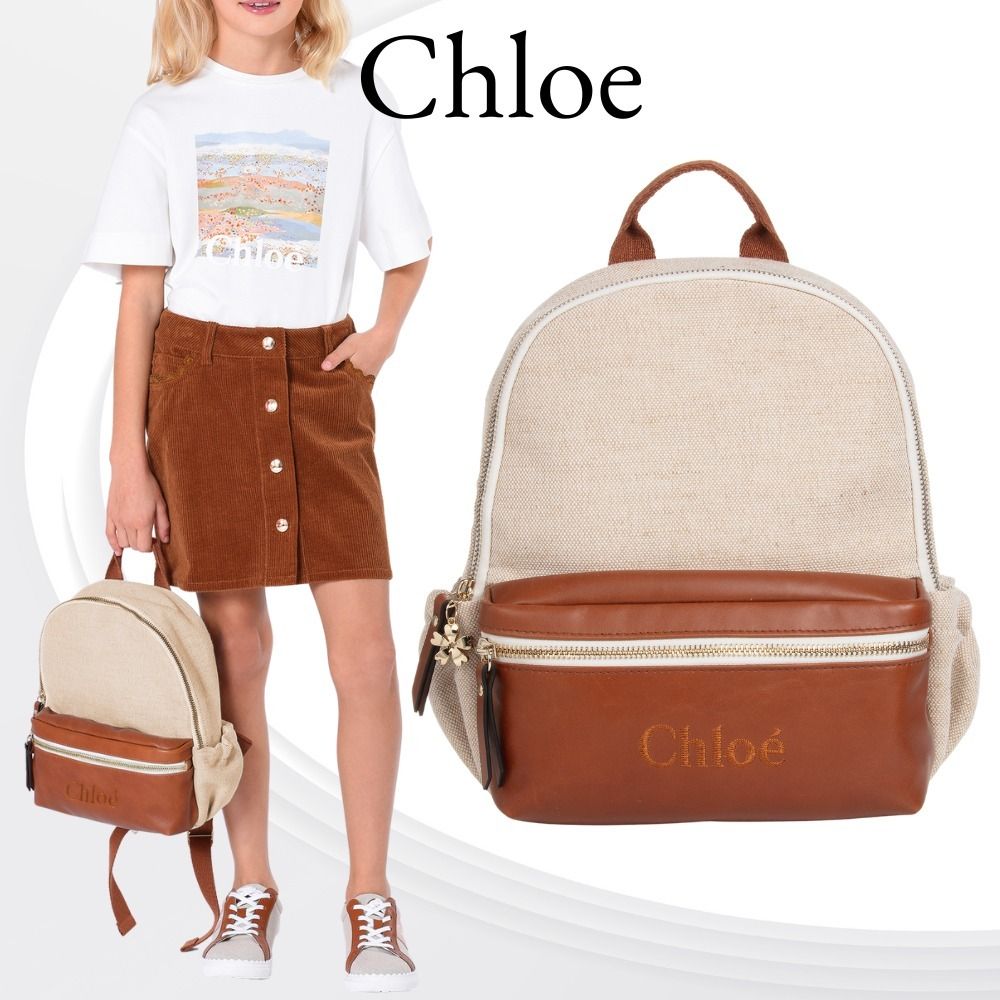 ☆売り切れ前に☆ Chloe クロエ アイボリー リュックサック (Chloe