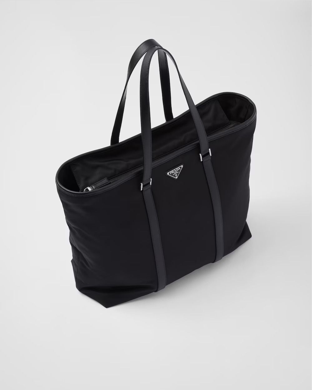 ★【PRADA】★Re-Nylon xサフィアーノレザートートバッグ★ 23AW】新作 Re-Nylon xサフィアーノレザー トート ◇プラダ