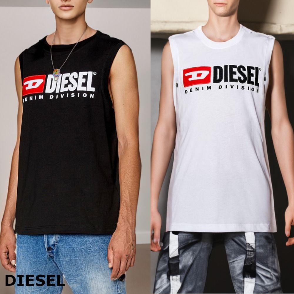 流行 DIESEL エンブレム タンクトップ ベスト トップス