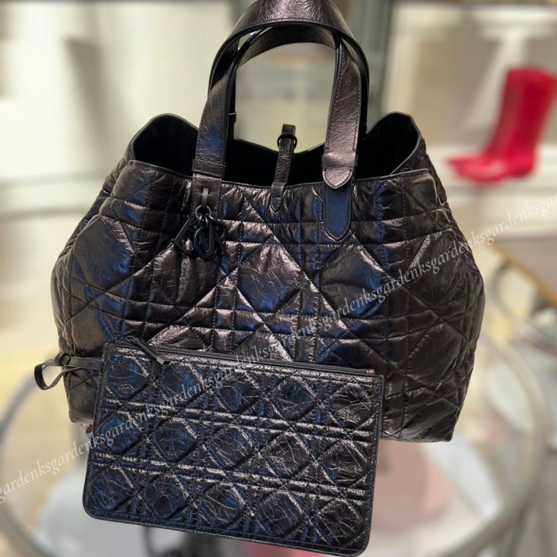 Dior Toujours ラージ トートバッグ すぐ届く！DIOR Toujours エッフェル塔 バッグ ラージ (Dior