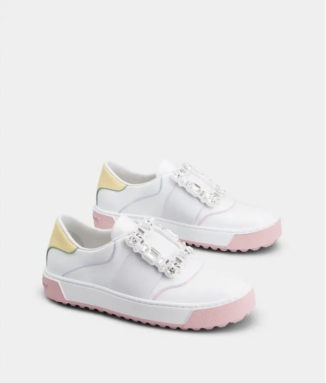 [Roger Vivier]Very Vivier Strass バックル スニーカー Roger Vivier] Very Vivier Strass バックル スニーカー (Roger
