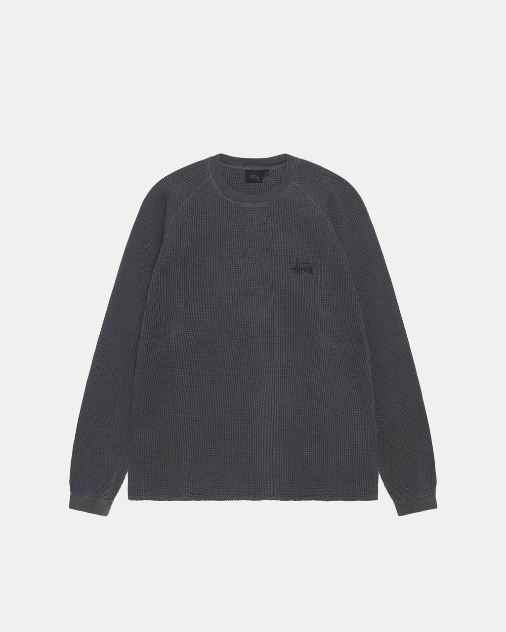 Stüssy ベーシック サーマル スウェットシャツ25s s メンズ