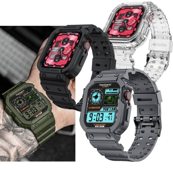 Amazon.com: amBand Stainless Steel Band and Case Compatible