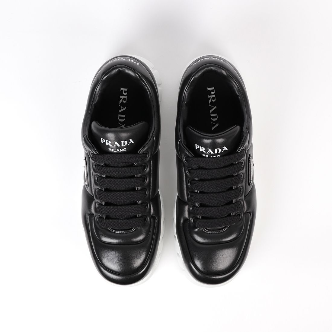 ★【PRADA】★パデッド ナッパレザー スニーカー メン.ズ★ Prada - パデッドナッパレザー スニーカー | HBX - ハイプ