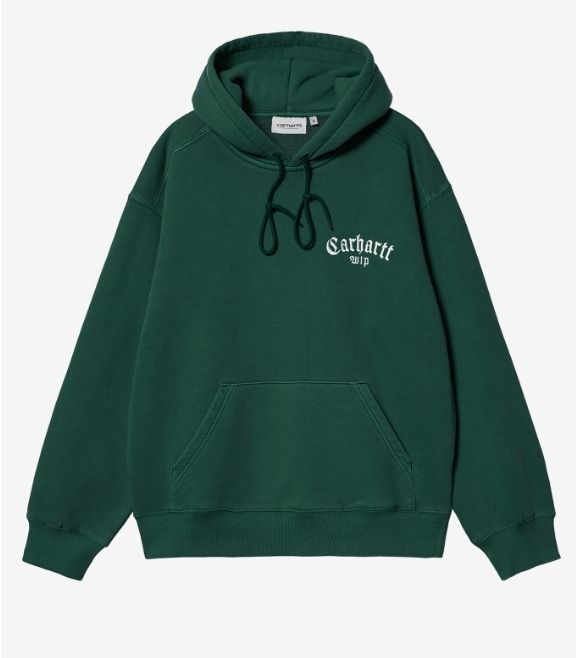 パーカー・フーディ CARHARTT HOODED ONYX SCRIPT SWEATSHIRT 4KS166 CARHARTT HOODED ONYX SCRIPT SWEATSHIRT 4KS166 (Carhartt