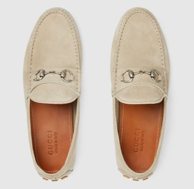 国内発送☆GUCCI】ホースビット付き ドライビングシューズ