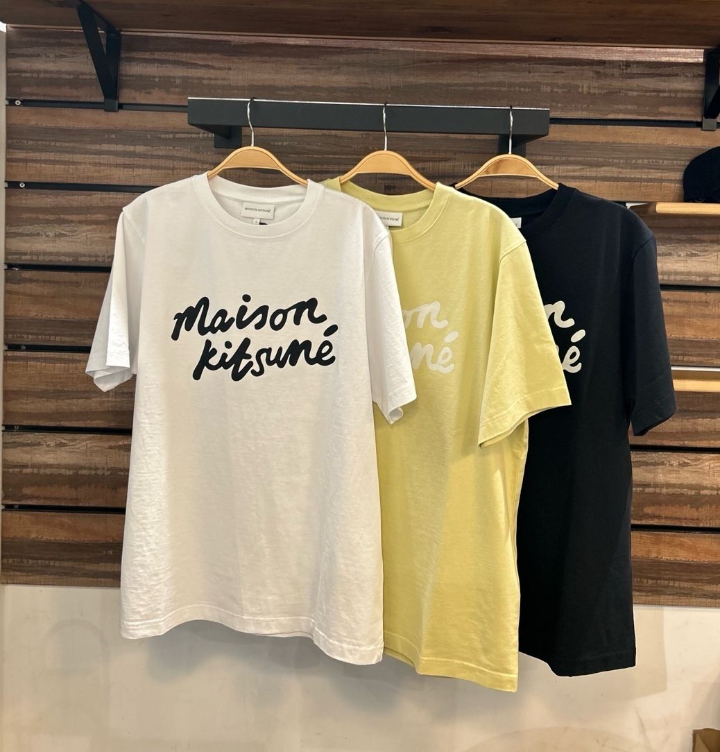 メゾン キツネ ハンドライティング コンフォート Tシャツ