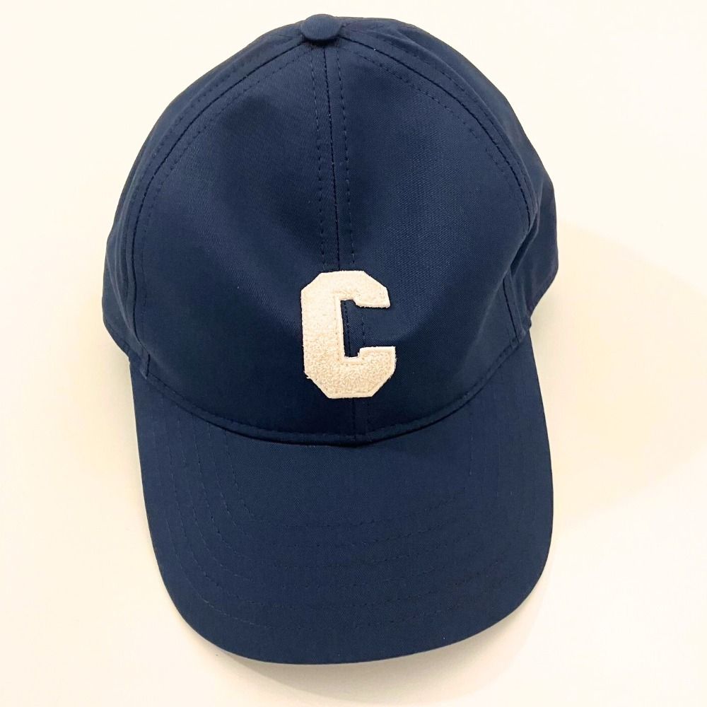 国内直営**CELINE** イニシャル ベースボールキャップ CELINE】イニシャル ベースボールキャップ Cロゴ (CELINE