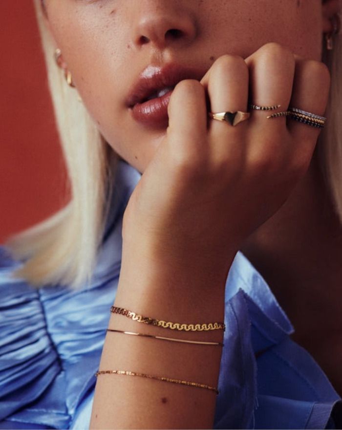 ★MISSOMA★ FINE ENGRAVABLE ハート シグネット リング ☆MISSOMA☆ FINE ENGRAVABLE ハート シグネット リング