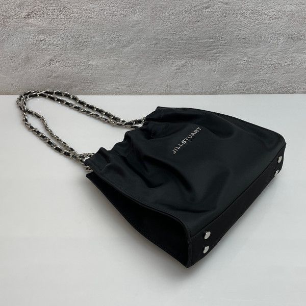 ショルダーバッグ・ポシェット JILLSTUART LOGO NYLON MESSENGER BAG BBH4505 JILLSTUART]NYLON LOGO PATCH STRING SHOULDER BAG☆新作☆23SS