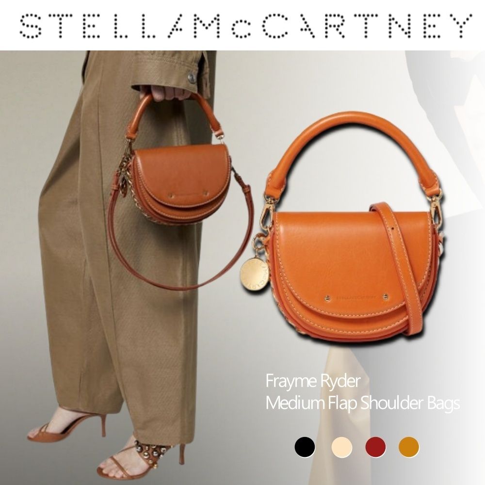Stella McCartney フレミーフェイクレザーショルダーバッグ Stella McCartney□Frayme Ryder ショルダーバッグ (Stella