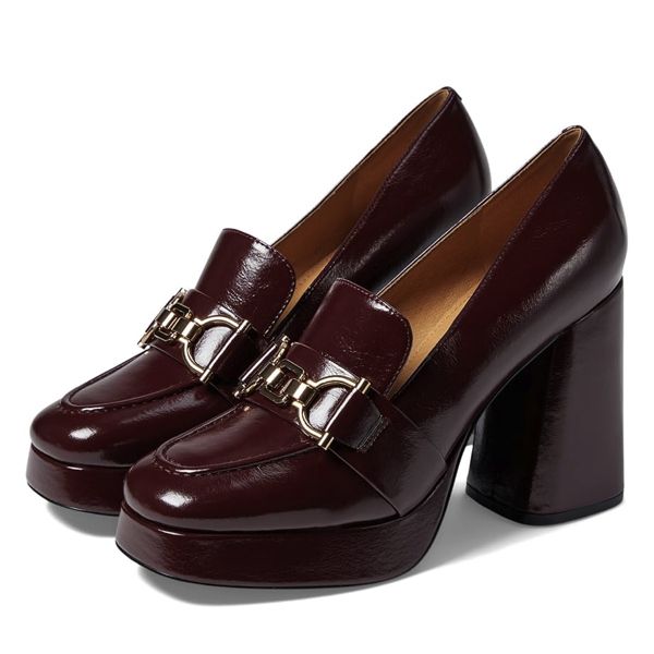 SALE♪完売間近 NineWest Valda 厚底 ブロックヒール ローファー SALE!Nine West 厚底 ブロックヒール ローファー♪Valda (Nine