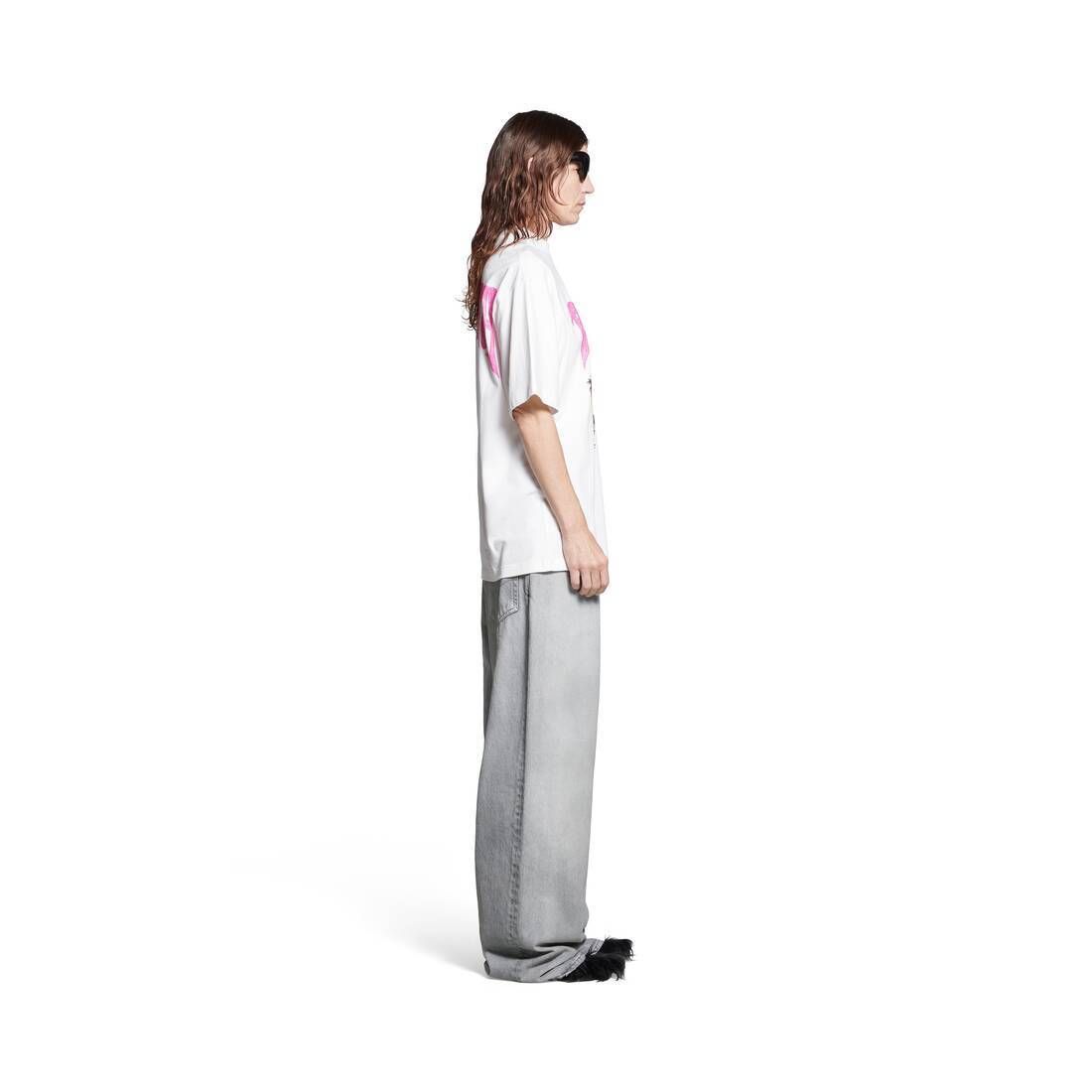 【BALENCIAGA】パリ トロピカルTシャツ ロゴ入り 関税送料込 BALENCIAGA】PARIS トロピカル T シャツ (BALENCIAGA/Tシャツ