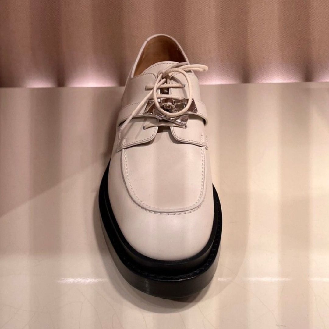 HERMES エルメス ダービー ファースト ローファー ケリー 42