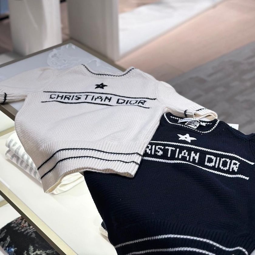 定番人気◇CHRISTIAN DIOR ショートスリーブ セーター (Dior