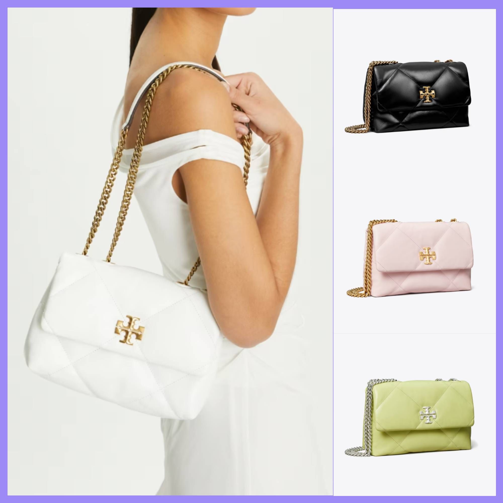 トリーバーチ Tory Burch キルティング スマホショルダーバッグ