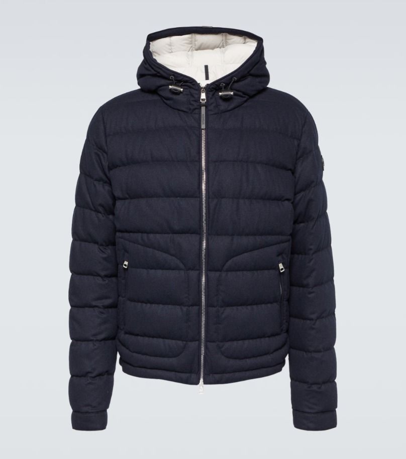 MONCLER 2024春夏新作 ロゴ付き フード内蔵ジャケット LEDA MONCLER 2024春夏新作 フード付ライトダウンジャケット LAUSFER