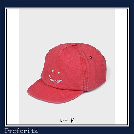 【Paul Smith】\"Drawing Logo\" ベースボールキャップ キュプラ Sports Stripe Zebra” ワンポイント ベースキャップ（ブラック