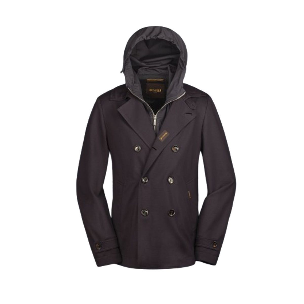直営店買付【MooRER】LARKIN-JK ビーコート ダブルブレスト