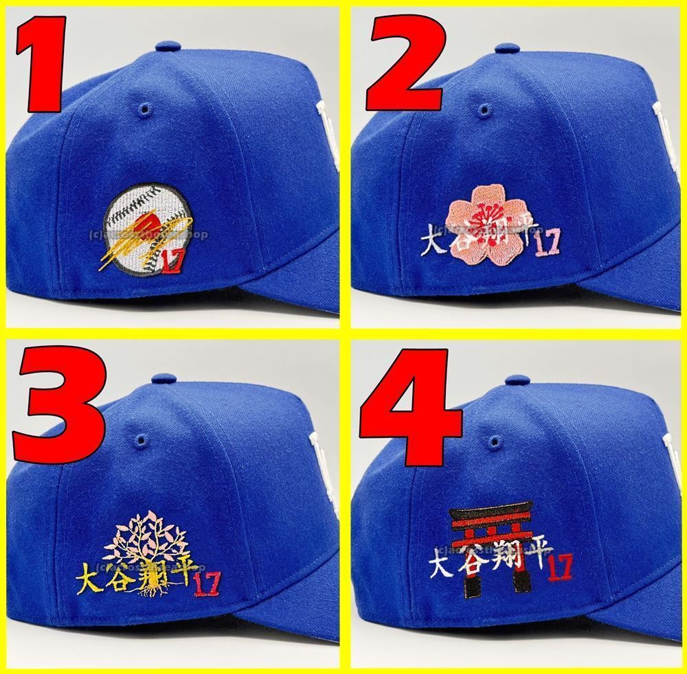 47 Brand○公式ショップ限定○大谷翔平選手 特注刺繍キャップ