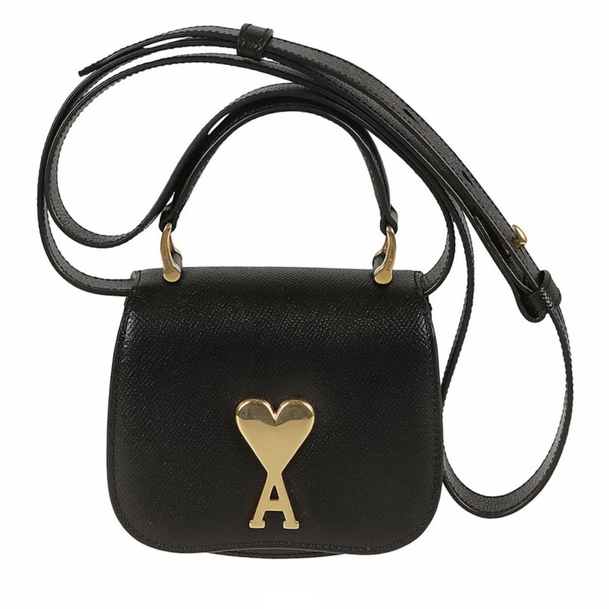 AMIParis アミパリス グレインレザーナノParisショルダーバッグ