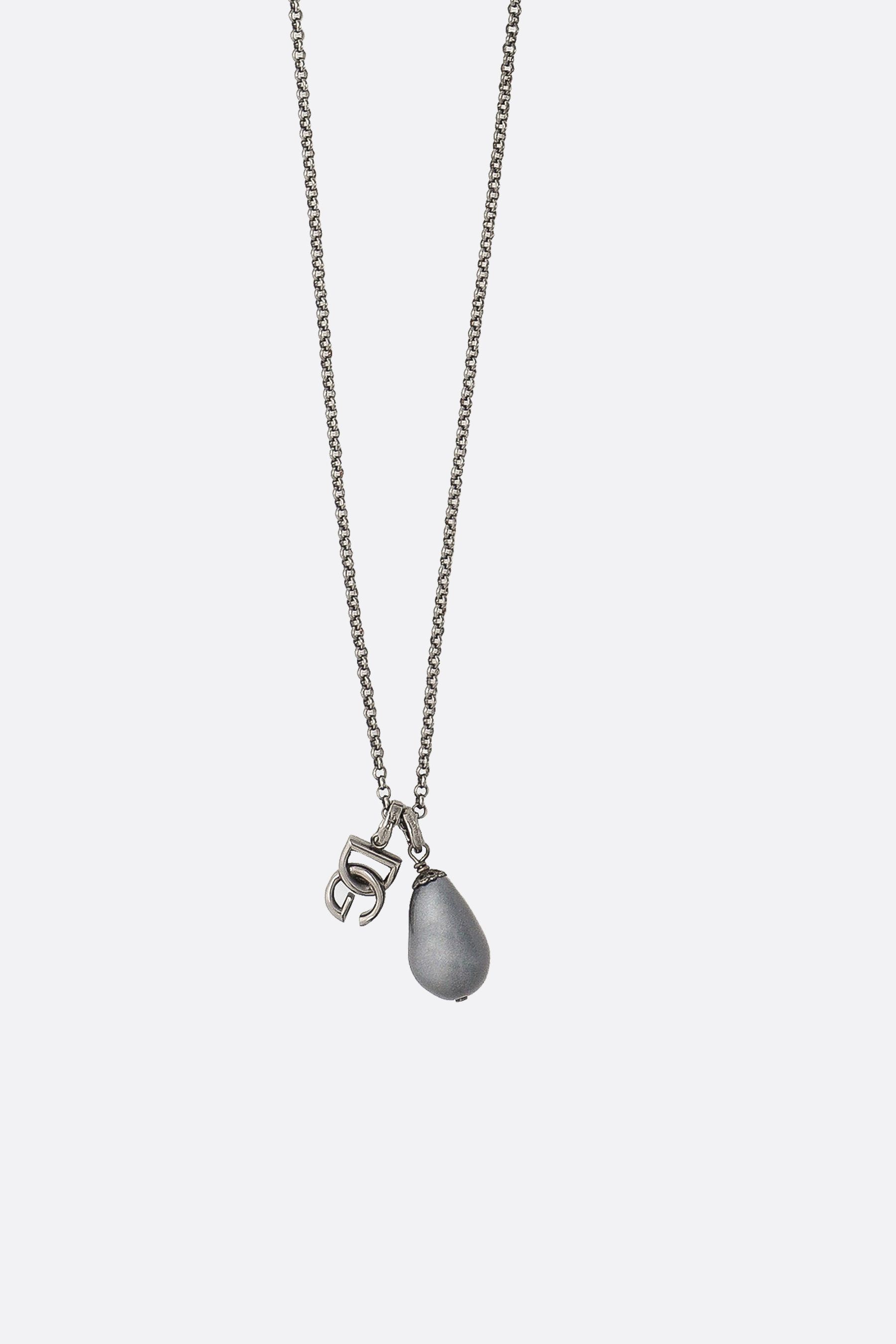 Dolce & Gabbana Dolce Gabbana Brass Chain Necklace With Tear