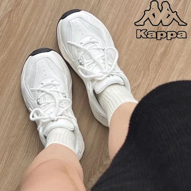Kappa(カッパ)スニーカー通気性ダッドスニーカー韓国風 (Kappa